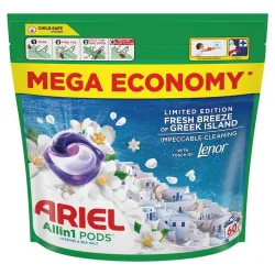 Laundry caps ariel fresh breeze 60 wash