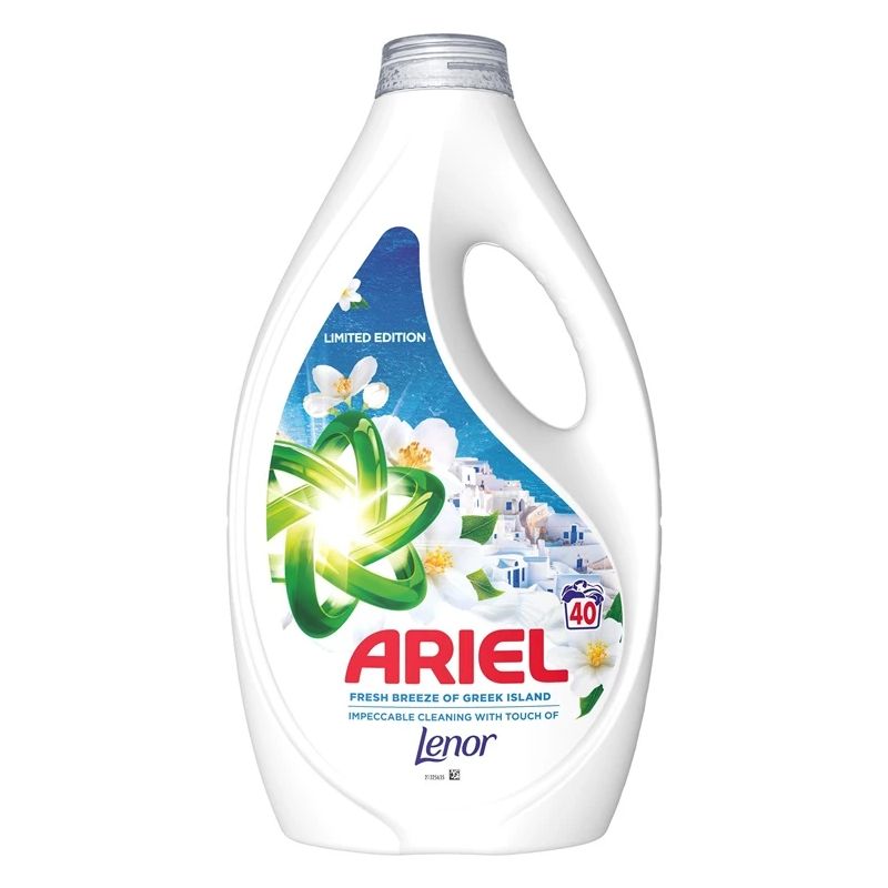 Veļas mazgāšanas līdzeklis Ariel Fresh Breeze, šķidrais, 1.86 L.