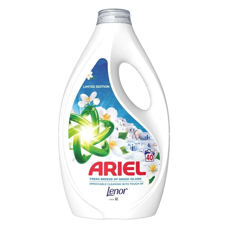 Veļas mazgāšanas līdzeklis Ariel Fresh Breeze, šķidrais, 1.86 L.