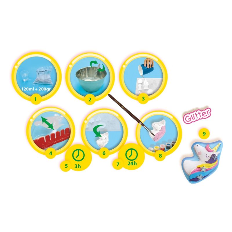 SES Ģipša figūra: Vienradzis