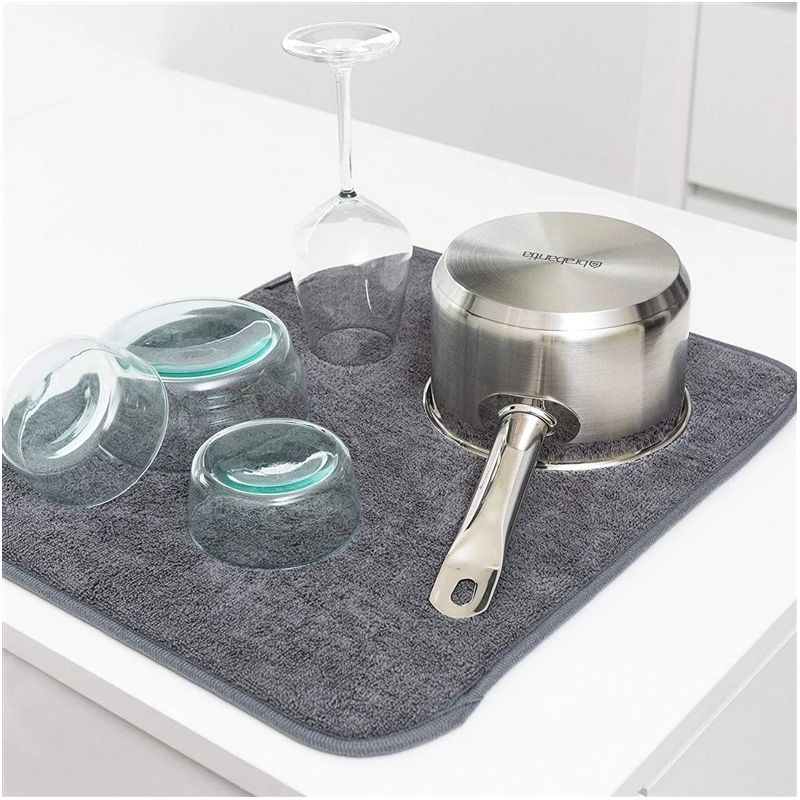 Trauku žāvētājs Brabantia. 40 cm x 47 cm x 1 cm. pelēka