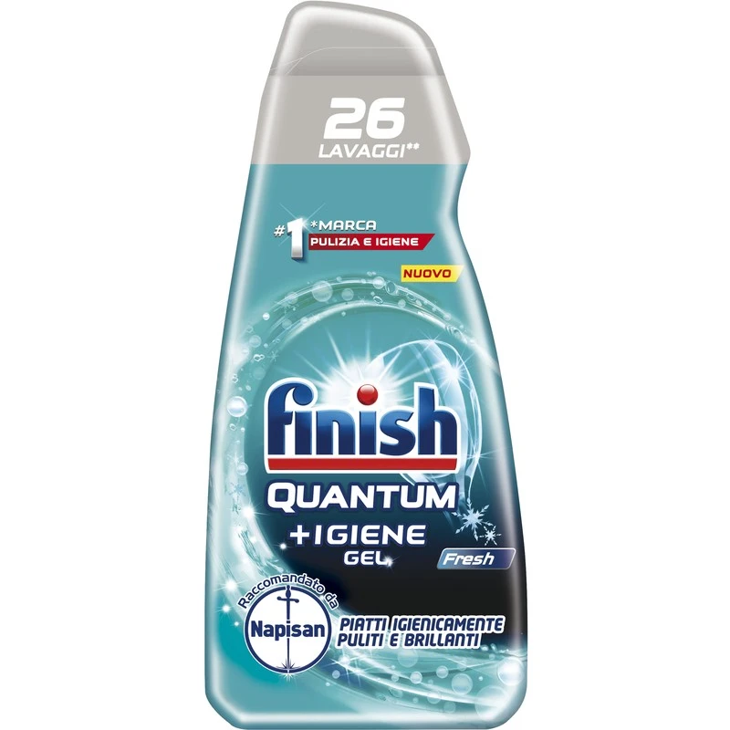FINISH Ultimate Fresh +Hygiene trauku mazgāšanas gēls trauku mašīnām 560ml