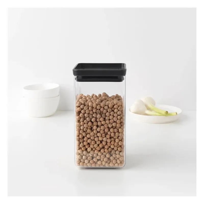 Lielapjoma produktu konteiners Brabantia 122385, 1.6 l, caurspīdīga krās.-pelēka krās.