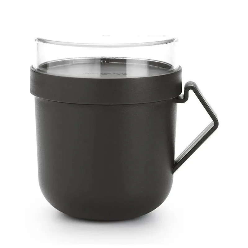 Soup cup make&take 0.6l dark grey