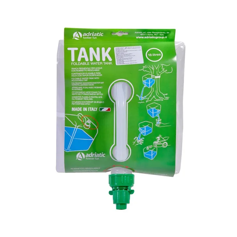 Ūdens tvertne Adriatic 474, plastmasa, 18 l, balta krās.