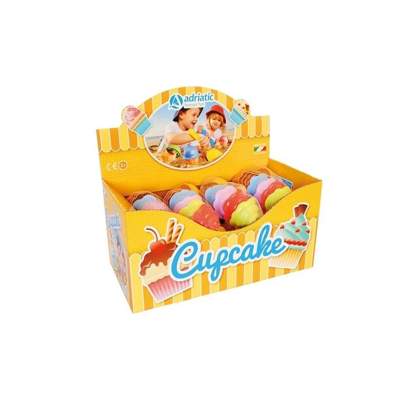 Smilšu rotaļlietu komplekts. Adriatic. 9 gab.