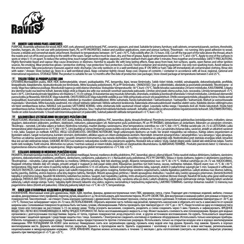 Līme komplekti Ravus Furniture, 0.3 l, dzeltena krās.