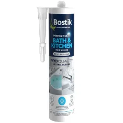 Герметик Bostik, 0.28 л, белый цв.