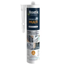 Universalus hermetikas Bostik Perfect Seal Multi, 0.29 l, balta sp.