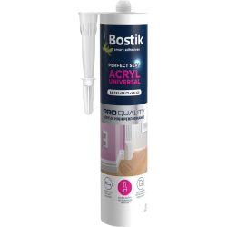 Akrila universālais hermētiķis Bostik 300 ml, balts