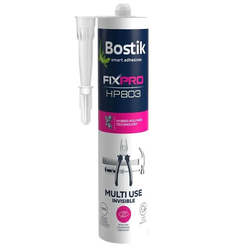 Līme komplekti Bostik Fix Pro HP803, 0.29 l, caurspīdīga krās.