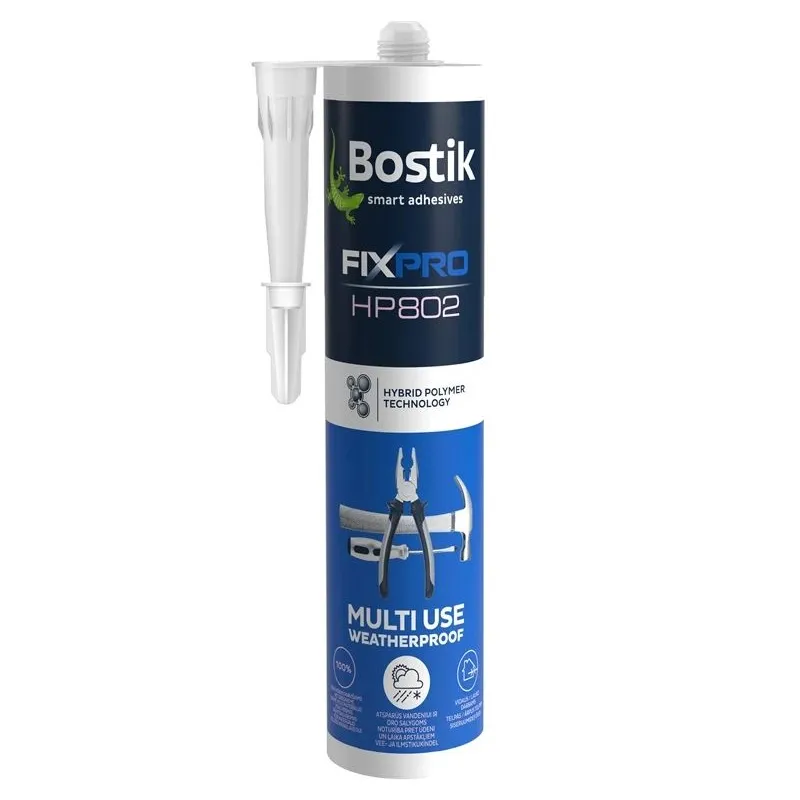 Līme komplekti Bostik Fix Pro HP802, 0.29 l, balta krās.