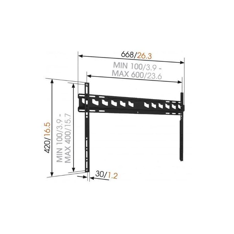 Televizora turētājs Vogels 40–80" 80 kg