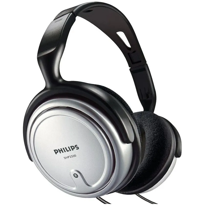 Vadu austiņas Philips SHP2500, sudraba krās.-melna krās.-pelēka krās.