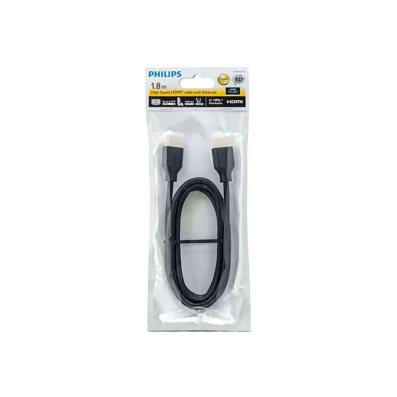 Провод Philips SWV5401H-10 HDMI Male, HDMI Male, 1.8 м