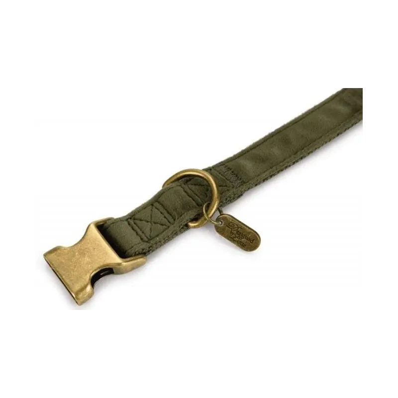 Kaklasiksna suņiem Designed by Lotte Velura, zaļa, 260 - 400 mm x 15 mm, 26-40