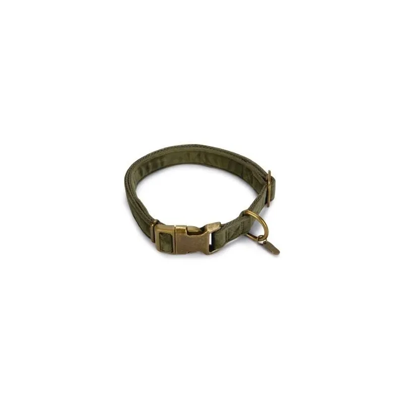 Collar velura green 26-40x15