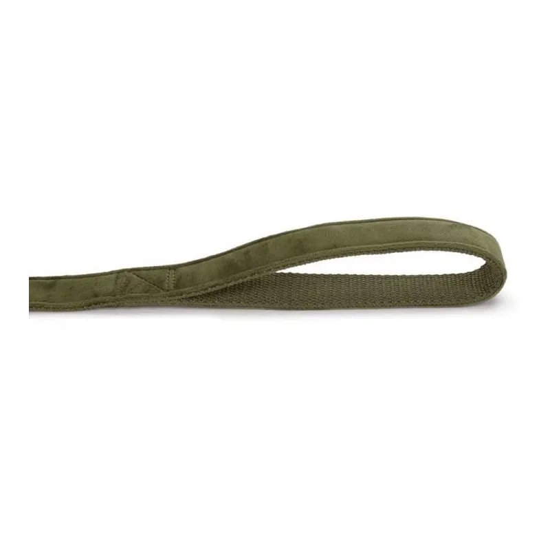 Leash velura green 120x15