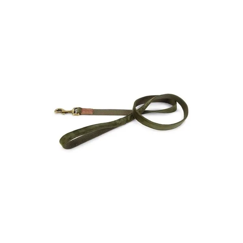 Leash velura green 120x15