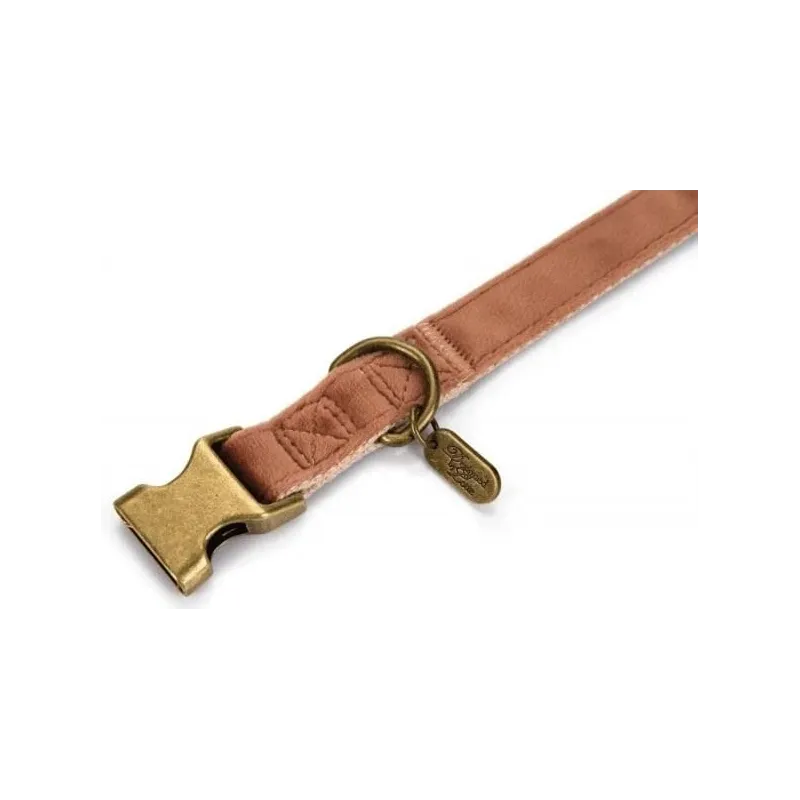 Kaklasiksna suņiem Designed by Lotte Velura, rozā, 260 - 400 mm x 15 mm, 26-40