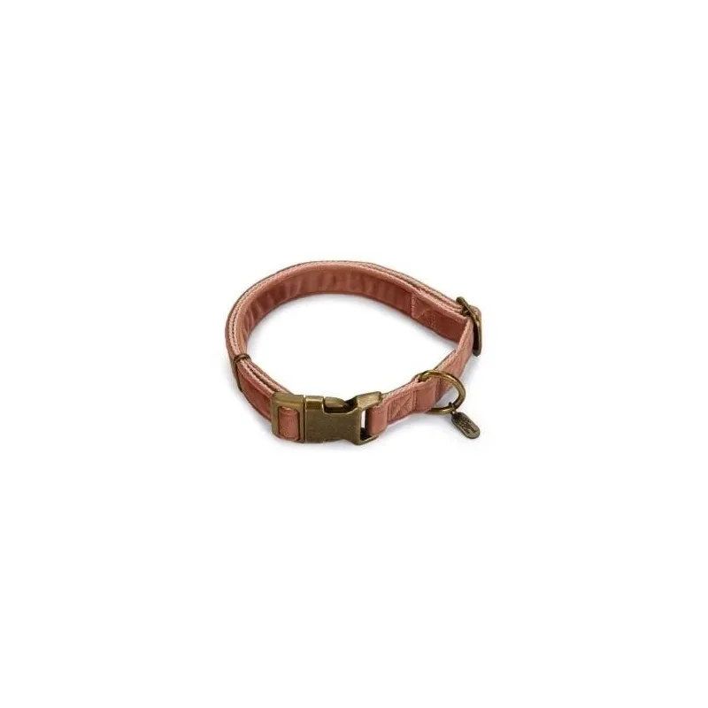 Collar velura pink 20x40x15