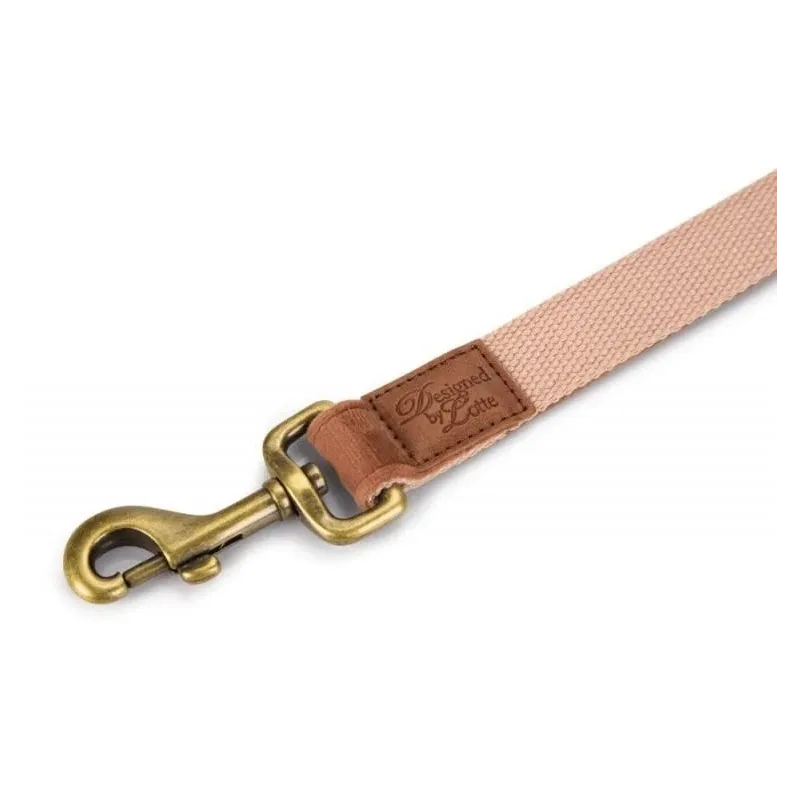 Leash velura pink 120x15