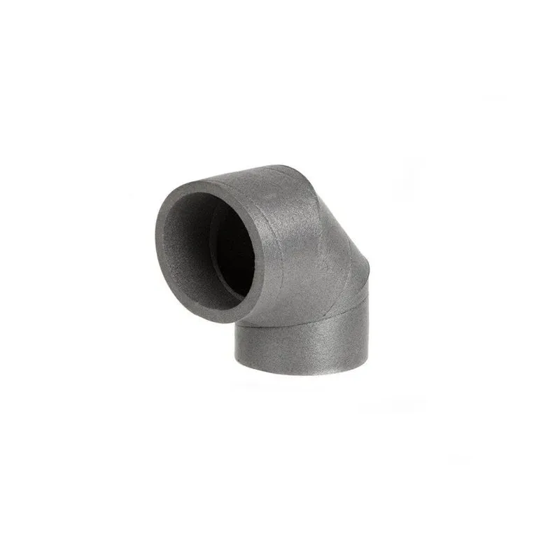 Elkonis izolēta kanāla EPE Ubbink, 125 mm 90°