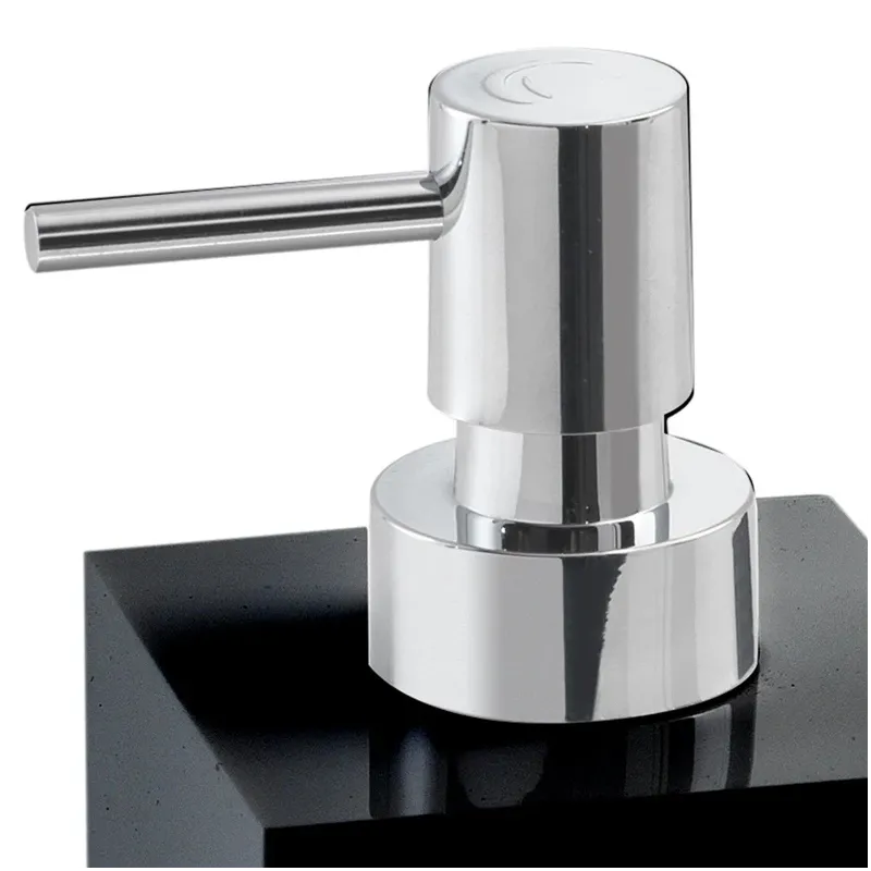 Ziepju dozators Gedy Sofia, melna krās., 0.31 l