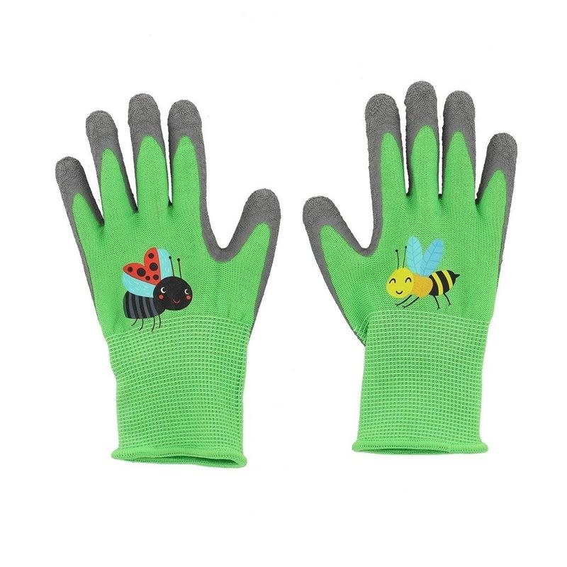 Cimdiņš. bērniem. latekss. zaļa