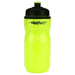 Бутылка для воды Avento 21WB_FLG, черный цв.-желтый цв., пластик, 0.5 л