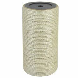 vidaXL stabs kaķa nagu asināšanai, 8x15 cm, 8 mm, bēšs