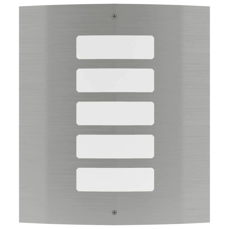 Sienas Lampa RVS iekštelpām un ārpus tām Ūdens Noturīga