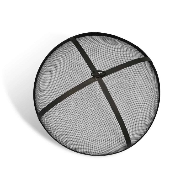 vidaXL Uguns mērogā mēness Melna 82 x 82 x 64 cm Tērauds