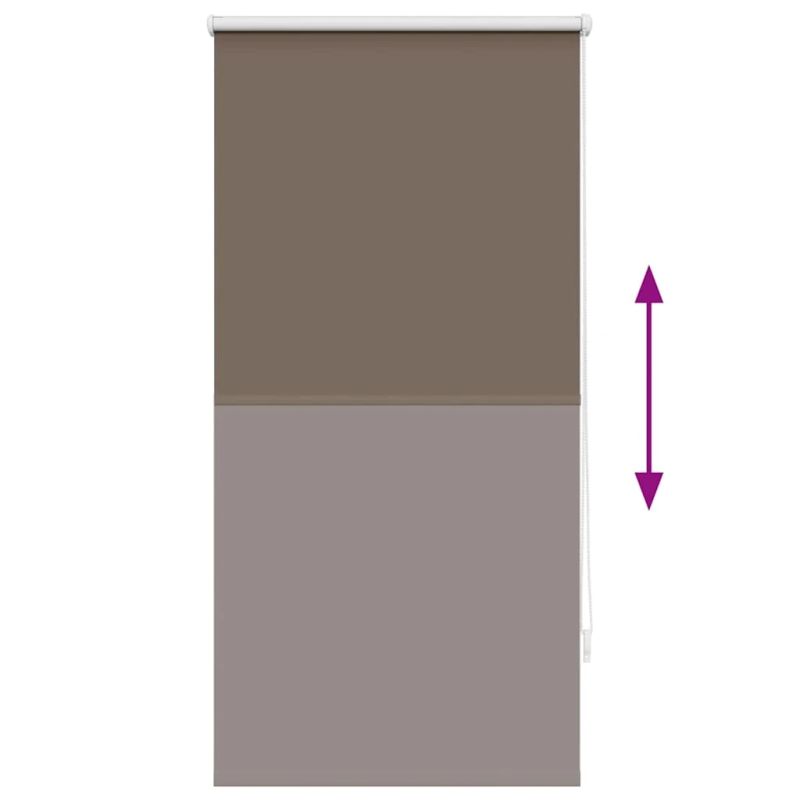 Ruļļu žalūzijas 60 x 120 cm kafijas krāsā