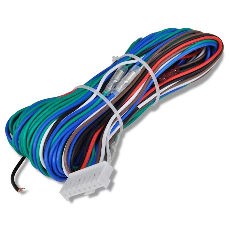 Auto centrālās atslēgas komplekts ar 2 pultīm un 4 motoriem, 12 V