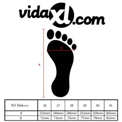 vidaXL Apavi Melna 38 audums