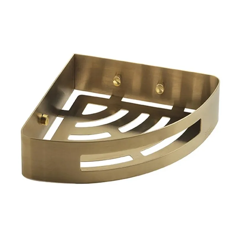 Dušas plaukts Gedy, 21 cm x 4.5 cm x 21 cm, zelta krās.