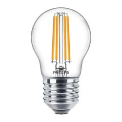 Led spuldze philips 60w e27 ww p45 cl nd