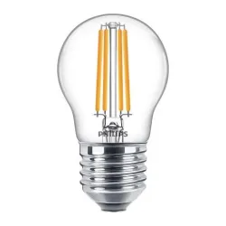 Lambipirn Philips LED, P45, 2700 °K, E27, 6.5 W, 806 lm