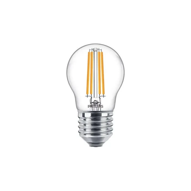 Spuldze Philips LED, P45, 2700 °K, E27, 6.5 W, 806 lm
