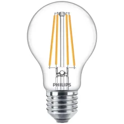 Лампочка Philips LED, A60, 2700 °К, E27, 8.5 Вт, 1055 лм