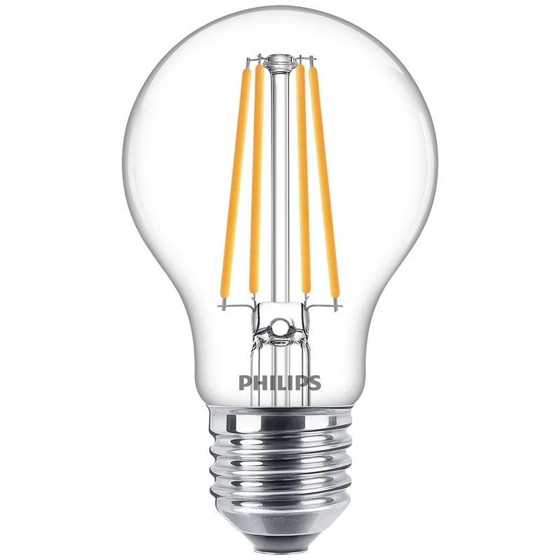 Spuldze Philips LED. A60. silti balta. E27. 8.5 W. 1055 lm