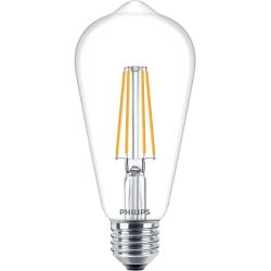 LED spuldze PHILIPS. ST64. E27. 7 W. 806 lm. 2700 K