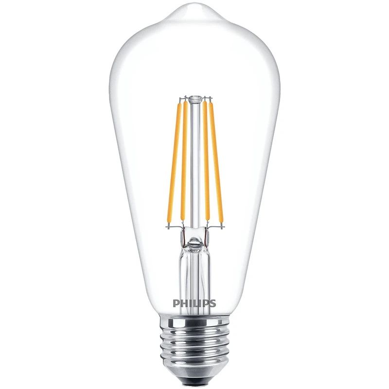 LED spuldze PHILIPS. ST64. E27. 7 W. 806 lm. 2700 K