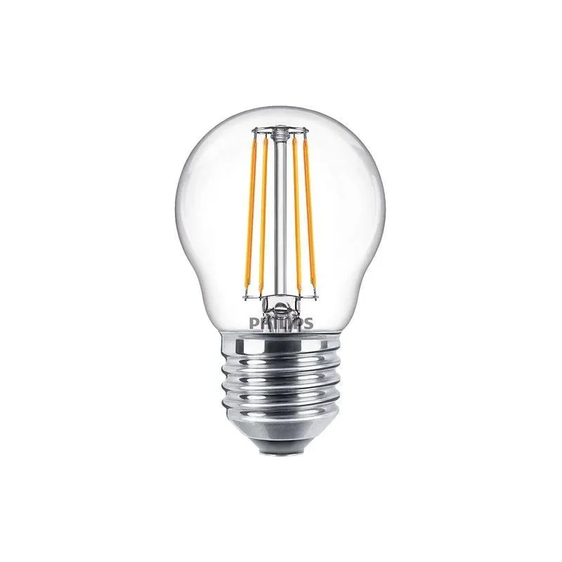 Spuldze Philips LED, P45, 2700 °K, E27, 4.3 W, 470 lm