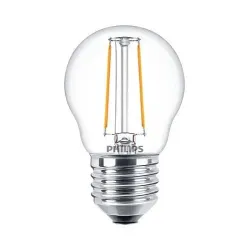 LED Bulb PHILIPS. P45. E27. 2 W. 250 lm. 2700 K