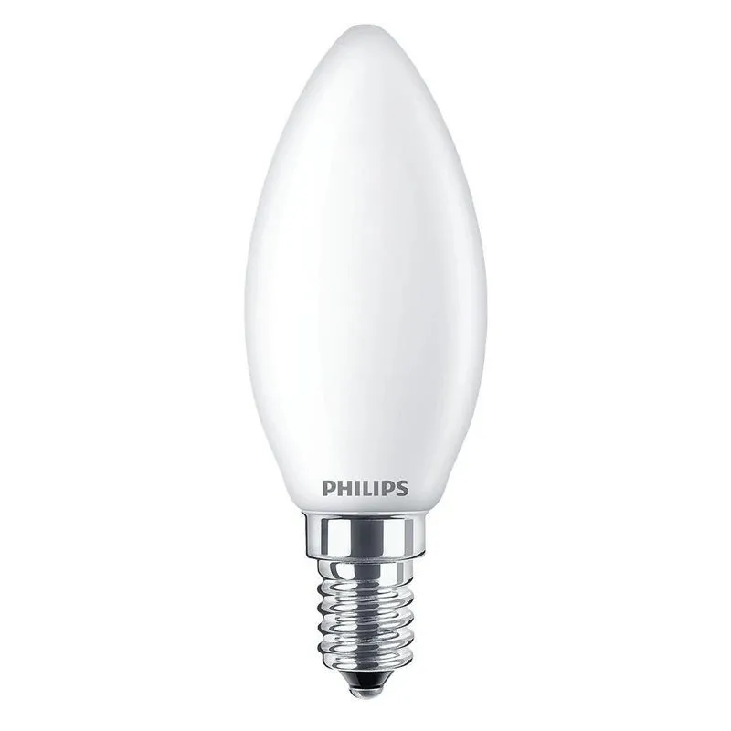 Spuldze Philips LED, B35, 2700 °K, E14, 4.3 W, 470 lm