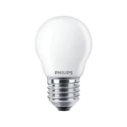 LED spuldze PHILIPS. P45. E27. 4.3 W. 470 lm. 2700 K