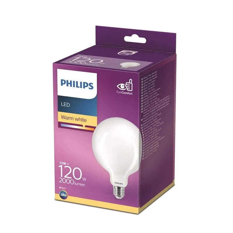 Spuldze Philips LED, G120, 2700 °K, E27, 13 W, 2000 lm