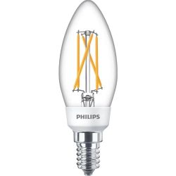 LED spuldze Philips Fil B35. 5W. E14. WW. 470-190-50lm